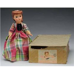 Hard Plastic Alexander Little Women Jo Doll.