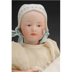 Gebr. Heubach Character Baby 7977 with Molded Hat.