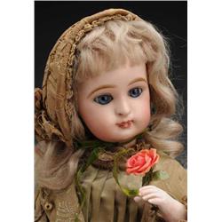 French Mechanical Girl with Fan & Rose.