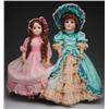 Image 1 : Lot of 2: German Bisque Dolls.