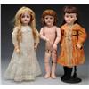 Image 1 : Lot of 3: German Bisque Girls.