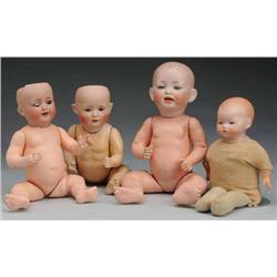 Lot of 4: Character Babies.