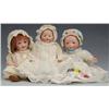 Image 1 : Lot of 3: Bisque Head Character Babies.
