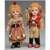 Image 1 : Lot of 2: German Bisque Head Dolls.