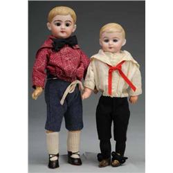 Lot of 2: German Bisque Boys.