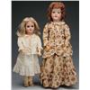Image 1 : Lot of 2: German Bisque Dolls.