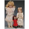 Image 1 : Lot of 3: German Bisque Dolls.