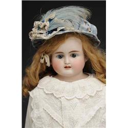 German Bisque Shoulder Head Doll.