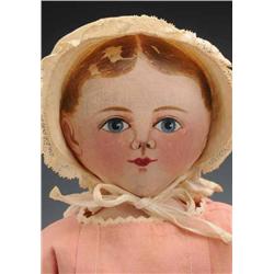 Rare All Cloth Maggie Bessie Doll.