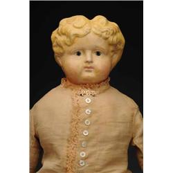 Sonneberg-type Papier-Mache Lady.