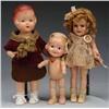 Image 1 : Lot of 3: Composition Dolls.