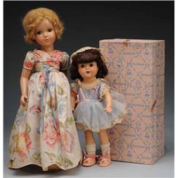Lot of 2: Composition Dolls.