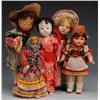 Image 1 : Lot of 5: Miscellaneous Dolls.