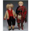 Image 1 : Lot of 2: Bisque Shoulder Head Dolls.