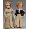 Image 1 : Lot of 2: Bisque Dolls.
