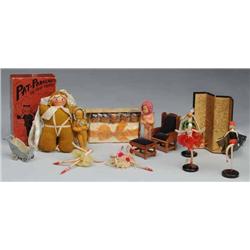 Lot of Vintage Accessories & Toys.