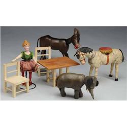 Lot of Schoenhut Items.