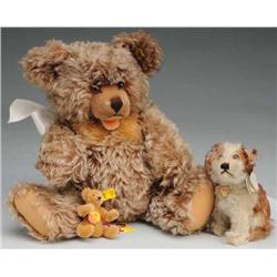 Lot of 3: Steiff Animals.