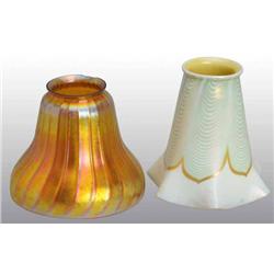 Lot of 2: Art Glass Shades.