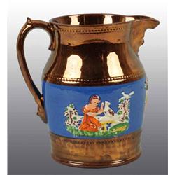 Lusterware Pitcher.