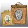 Image 1 : Lot of 2: Miniature Ivory Portraits.