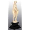 Image 1 : Ivory Statue of Nude Lady Holding Lion's Head.