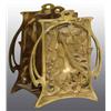 Image 2 : Lot of 2: Bronze Art Nouveau Pieces.
