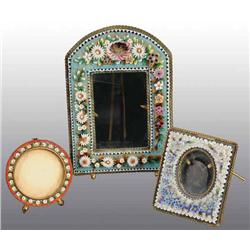 Lot of 3: Antique Miniature Frames.