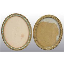 Lot of 2: Antique Miniature Frames.