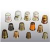 Image 1 : Lot of 15: Antique Sewing Thimbles.