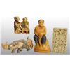 Image 1 : Lot of 4: Decorative Ivory Pieces.