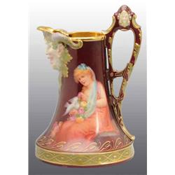 Beehive Depose Portrait Pitcher.