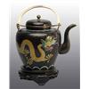 Image 1 : Cloisonne Teapot with Dragon.