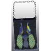 Image 1 : Beaded Victorian Purse with Peacock Design.