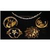 Image 1 : Lot of 5: Antique Jewelry Y.Gold Pins.