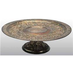 Silver Plated Cake Plate.