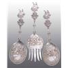 Image 1 : Lot of 3: Continental Silver Serving Pieces.