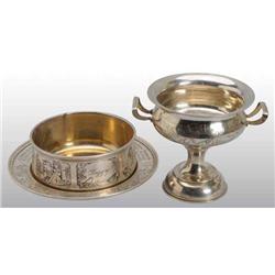 Lot of 3: Silver Items.