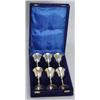 Image 2 : Lot of 6: Silver Goblets with Case.