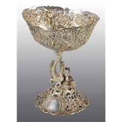 Lot of 2: Silver Dishes.