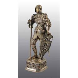 Silver Ivory Faced Knight.