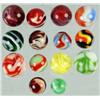 Image 1 : Lot of 14: Machine-Made Marbles.