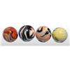 Image 1 : Lot of 4: Christensen Agate Marbles.