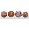 Image 1 : Lot of 4: Machine Made Marbles.