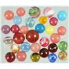 Image 1 : Lot of 31: Early Hand-Made Marbles.