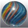 Image 1 : Blue Glass Swirl Marble.