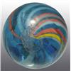 Image 3 : Blue Glass Swirl Marble.