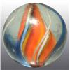 Image 2 : Solid Core Marble with White & Blue Ribbons.