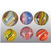 Image 1 : Lot of 6: Hand-Made Marbles.