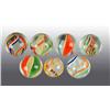 Image 1 : Lot of 7: Hand-Made Marbles.